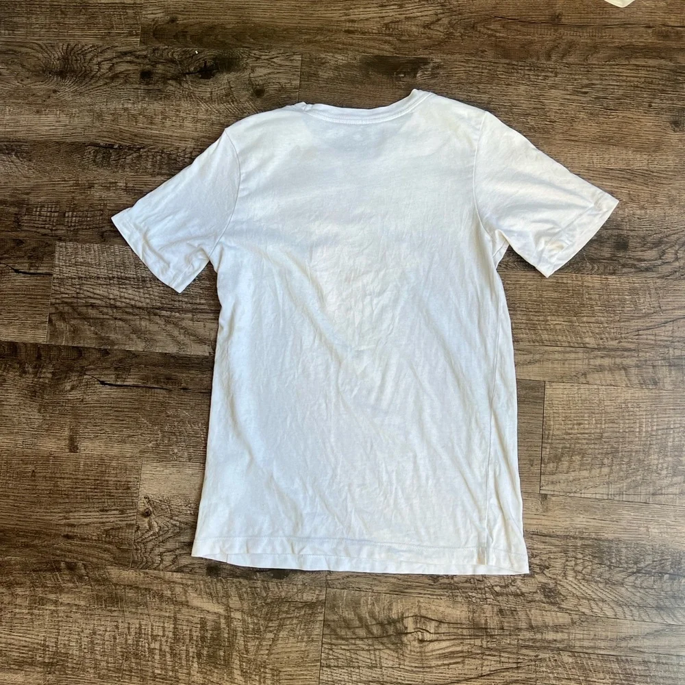 White Shirt with Sole Food Graphic